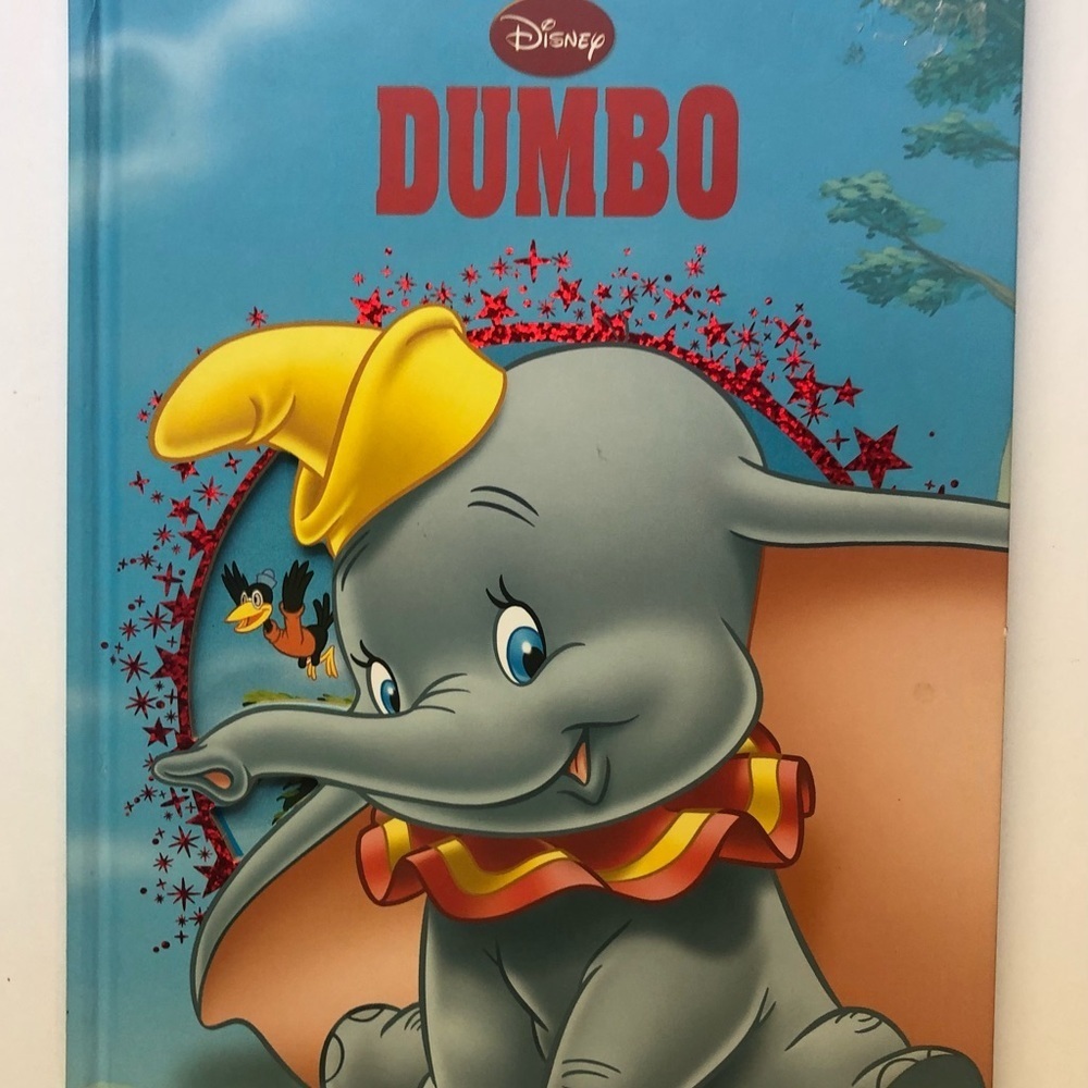 Disney “Dumbo” hardback book Brand New